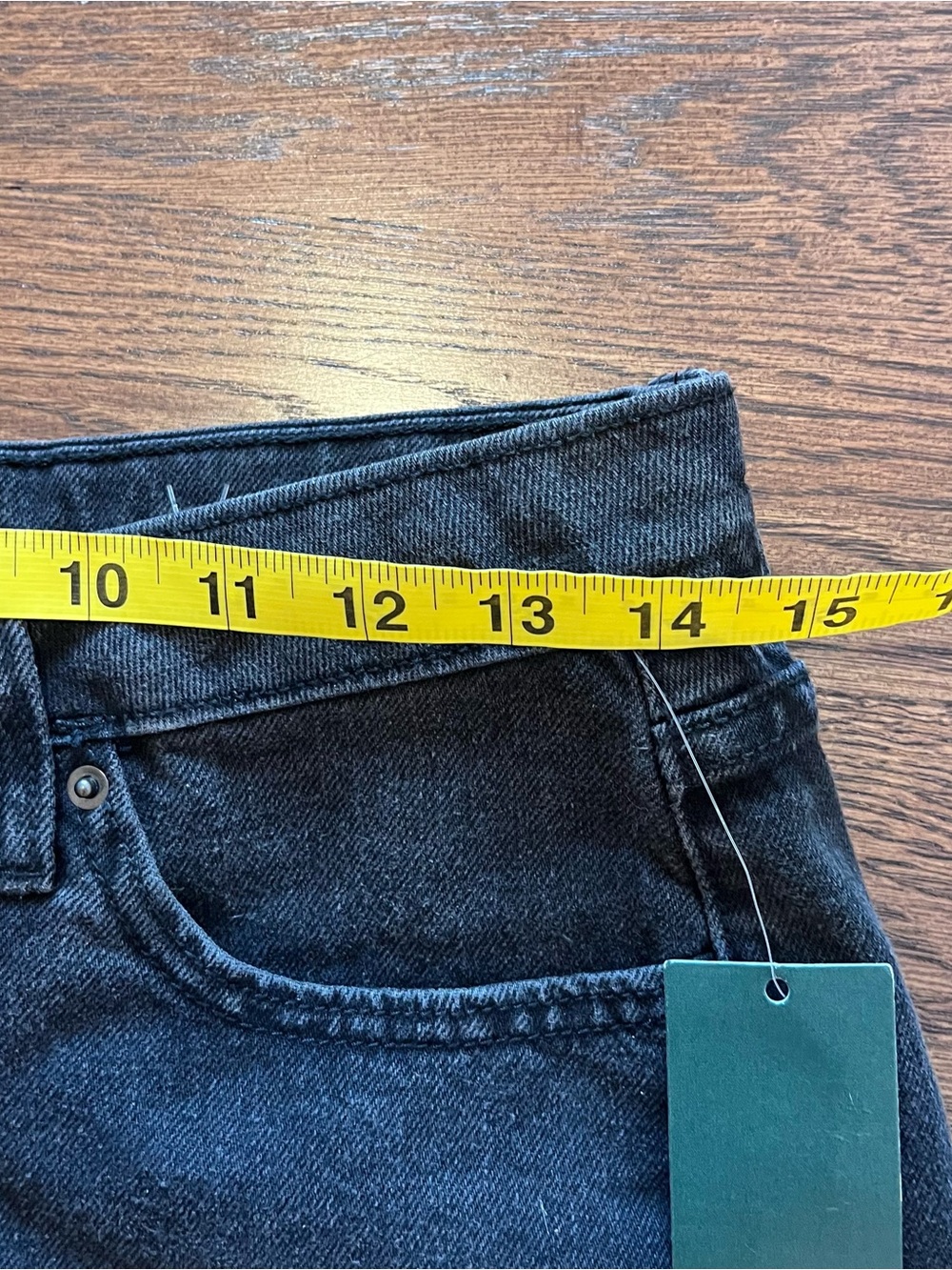 ⭐wild fable Black Raw Hem high rise jean Shorts - Picture 4 of 8